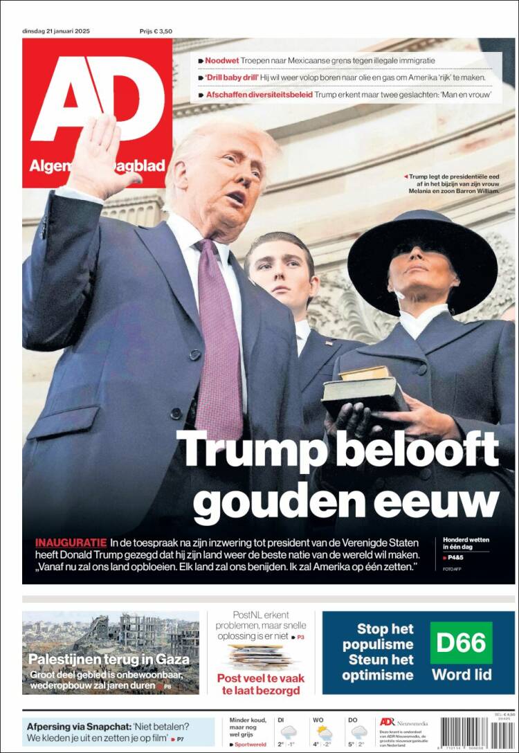 Portada de AD (Pa&iacute;ses Bajos)