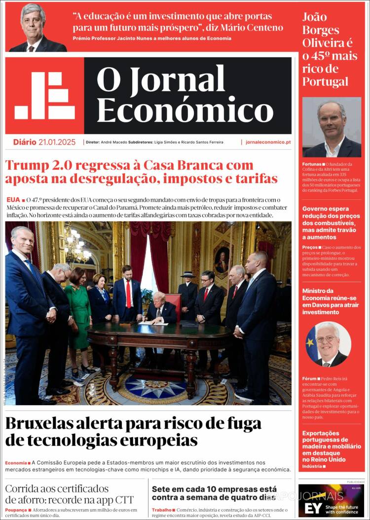 Portada de Oje (Portugal)