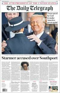 Portada de Daily Telegraph (United Kingdom)