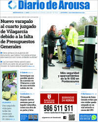 Portada de Diario de Arousa (España)