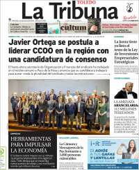 Portada de La Tribuna de Toledo (España)