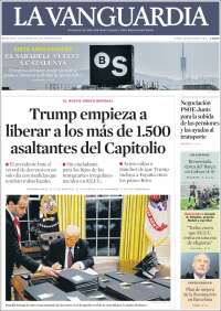 Portada de La Vanguardia (España)