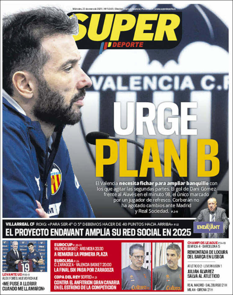 Portada de Superdeporte (España)