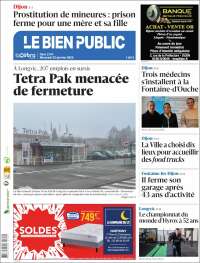 Portada de Le Bien Public (France)