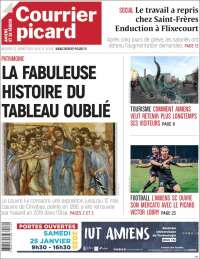 Portada de Courrier Picard (Francia)