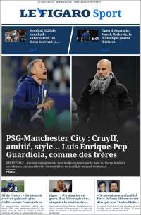 Portada de Le Figaro Sport (Francia)