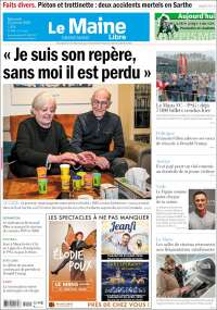 Portada de Le Maine Libre (Francia)