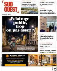 Portada de Sud Ouest (France)