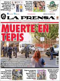 Portada de La Prensa (México)