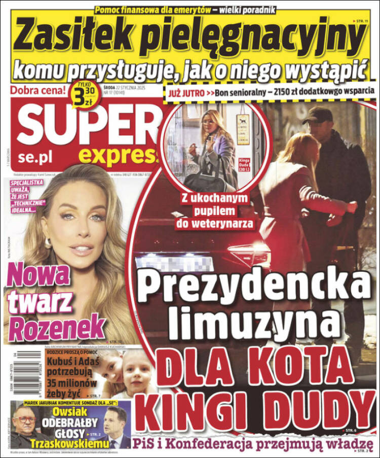 Portada de Super Express (Polonia)