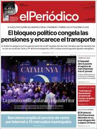 Portada de El Periódico (España)