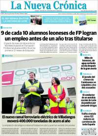 Portada de La Nueva Crónica (España)