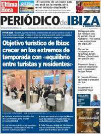 Portada de Periódico de Ibiza (España)