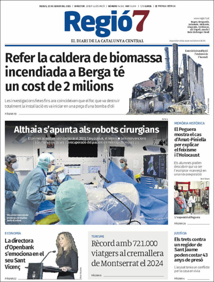 Portada de Regio7 (España)