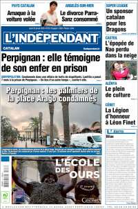 Portada de Le Indépendant (Francia)