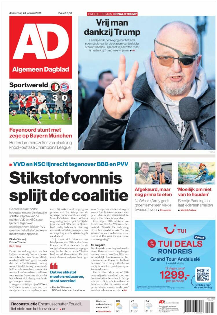 Portada de AD (Pa&iacute;ses Bajos)