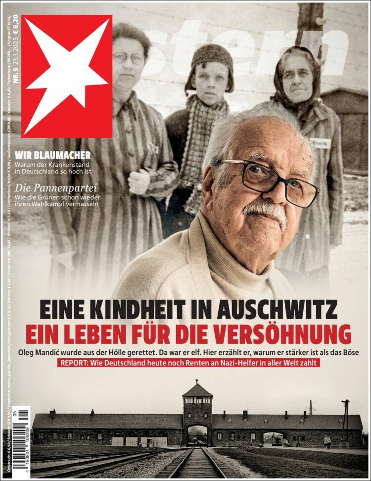 Portada de Stern (Allemagne)