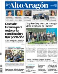 Portada de Diario del AltoAragón (España)