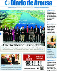 Portada de Diario de Arousa (España)