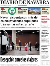 Portada de Diario de Navarra (España)