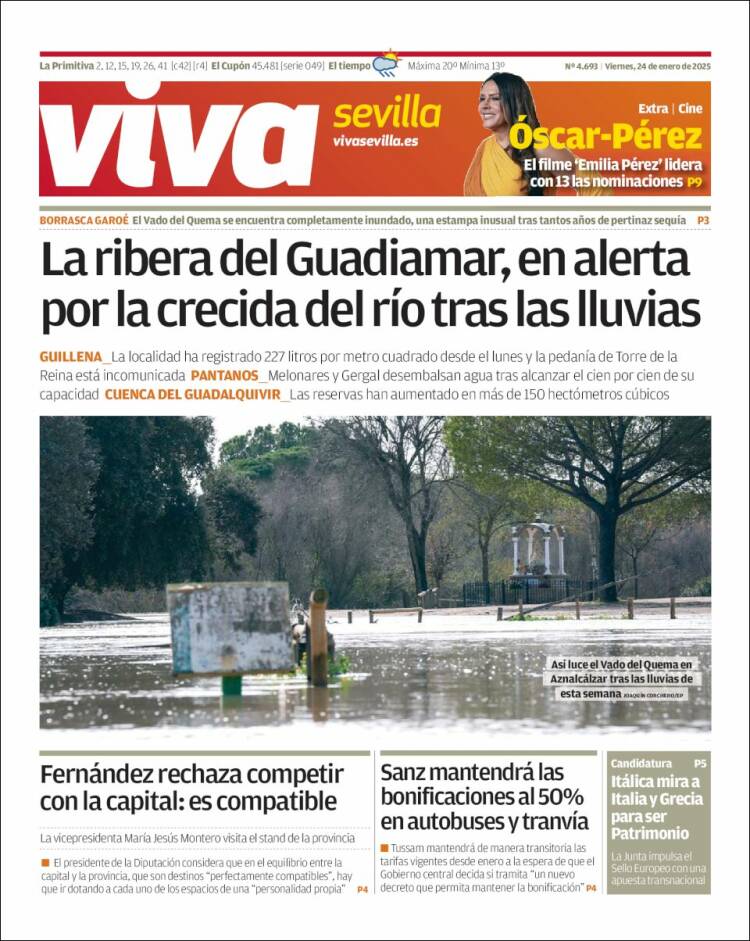 Portada de Viva Sevilla (España)