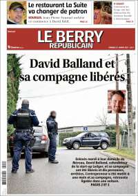 Portada de Berry Republicain (Francia)