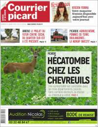 Portada de Courrier Picard (Francia)