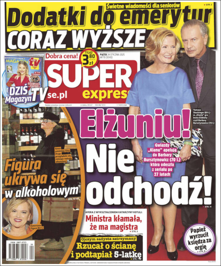 Portada de Super Express (Polonia)