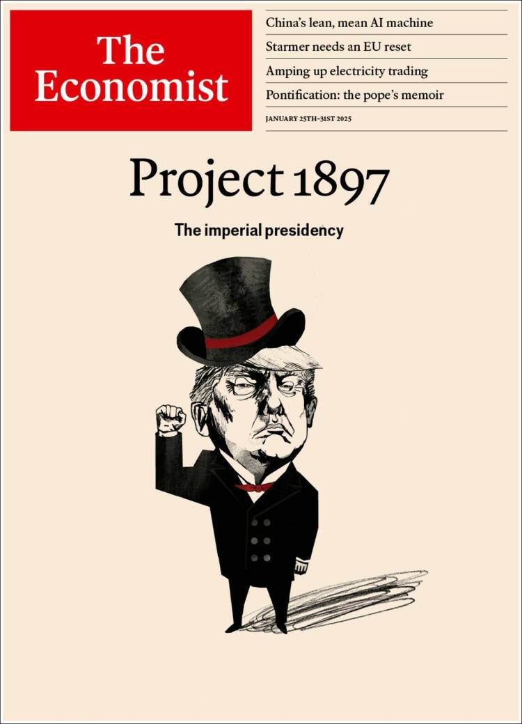 Portada de The Economist (Reino Unido)