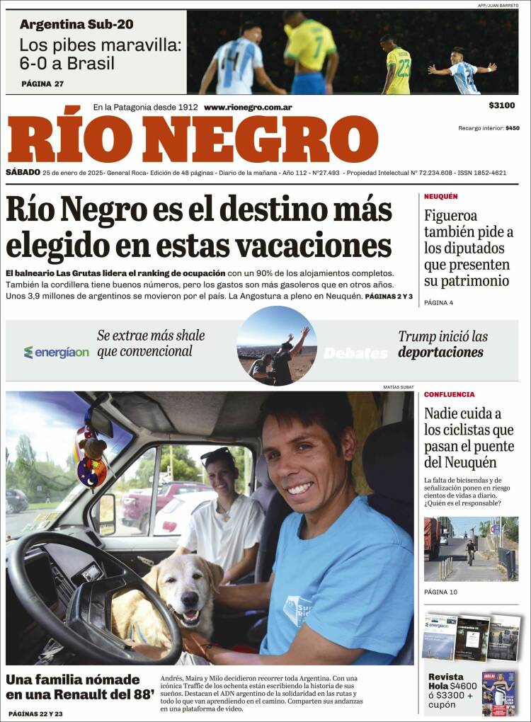 Portada de Rio Negro (Argentina)