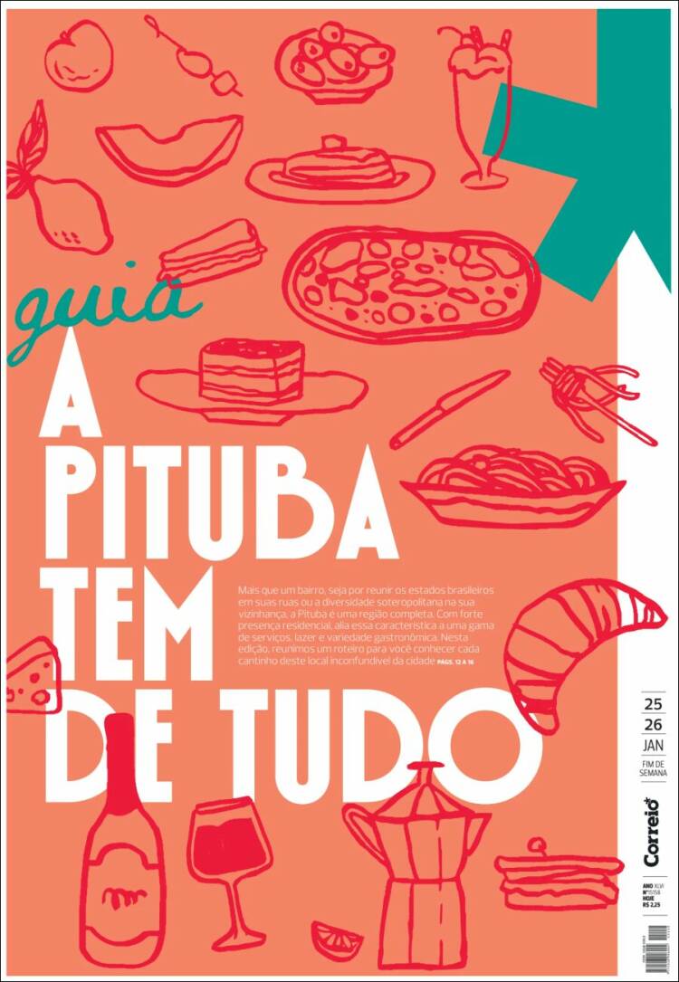 Portada de Correio* (Brasil)