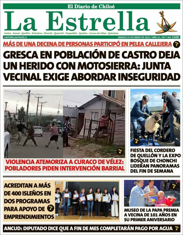 Portada de Estrella de Chiloé (Chile)