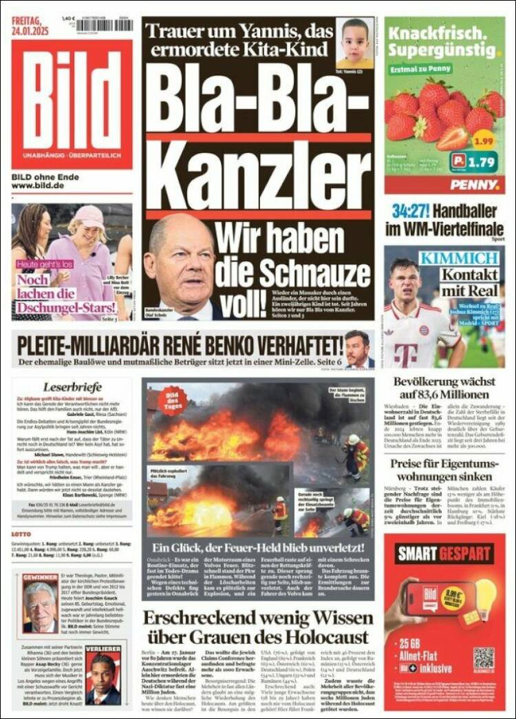 Portada de Bild (Alemania)