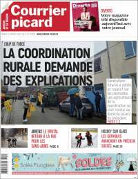 Portada de Courrier Picard (Francia)