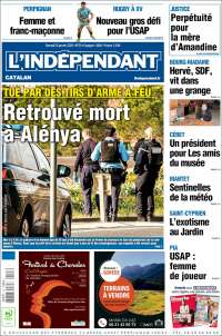 Portada de Le Indépendant (Francia)