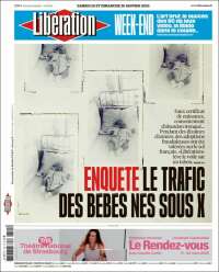 Portada de Libération (Francia)