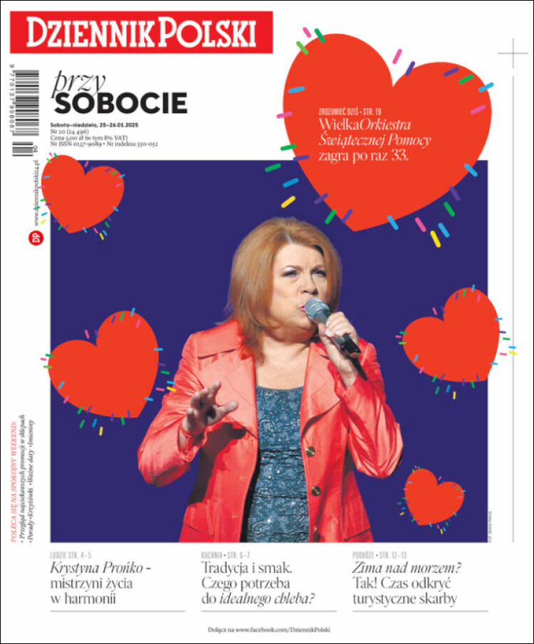 Portada de Dziennik (Polonia)