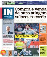 Portada de Jornal de Notícias (Portugal)