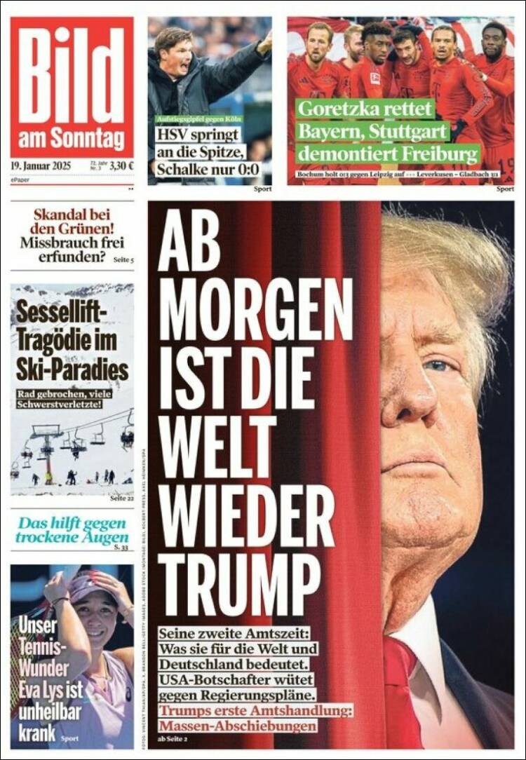 Portada de Bild (Alemania)