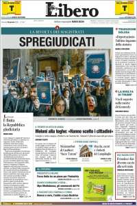 Portada de Libero (Italy)