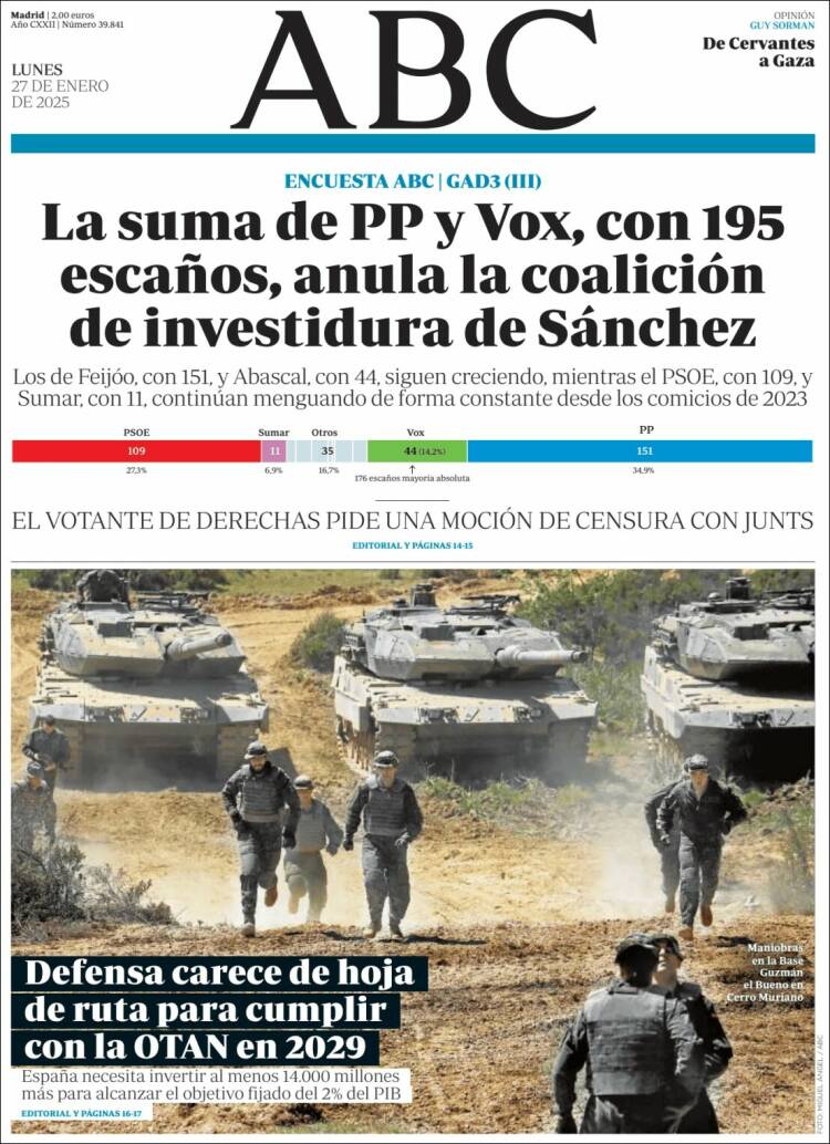 Portada de ABC (España)