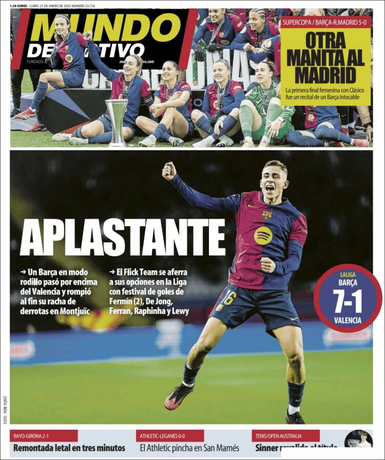 Portada de El Mundo Deportivo (España)