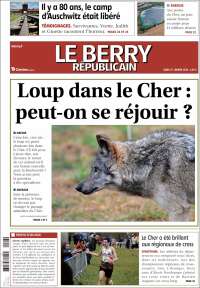 Portada de Berry Republicain (Francia)