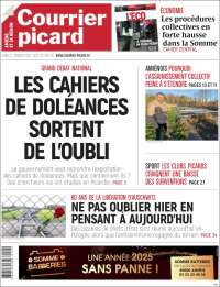 Portada de Courrier Picard (Francia)