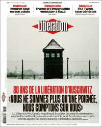 Portada de Libération (Francia)