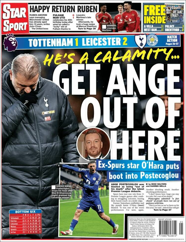 Portada de Star Sport (Reino Unido)