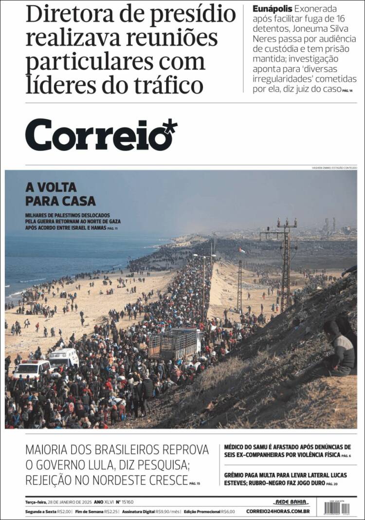 Portada de Correio* (Brasil)
