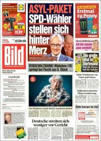 Portada de Bild (Allemagne)