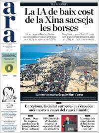 Portada de Ara (Spain)