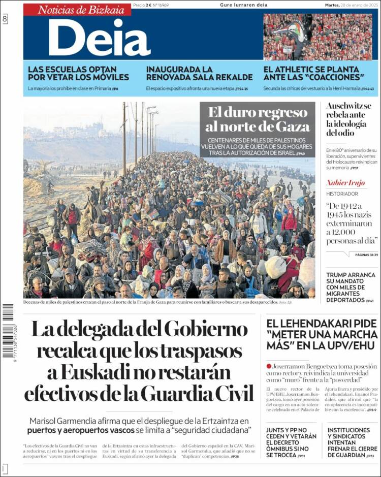 Portada de Deia (España)